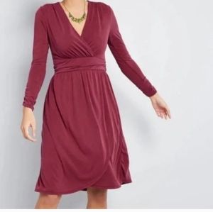 Modcloth Faux Wrap Dress Size 1X